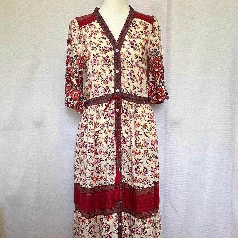 Aly Daly Flora Bianca Style Maxi Dress - Picture 3 of 15